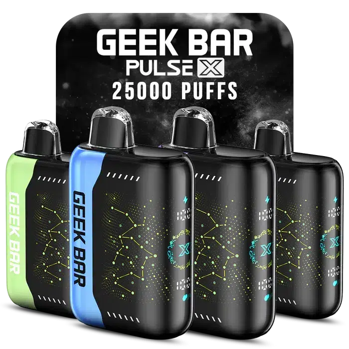 蒸氣天堂拋棄式電子煙推薦|6 款 12000–30000 口大容量機型比較 4 蒸氣天堂 GEEK BAR Pulse X 25000 Puffs 實拍