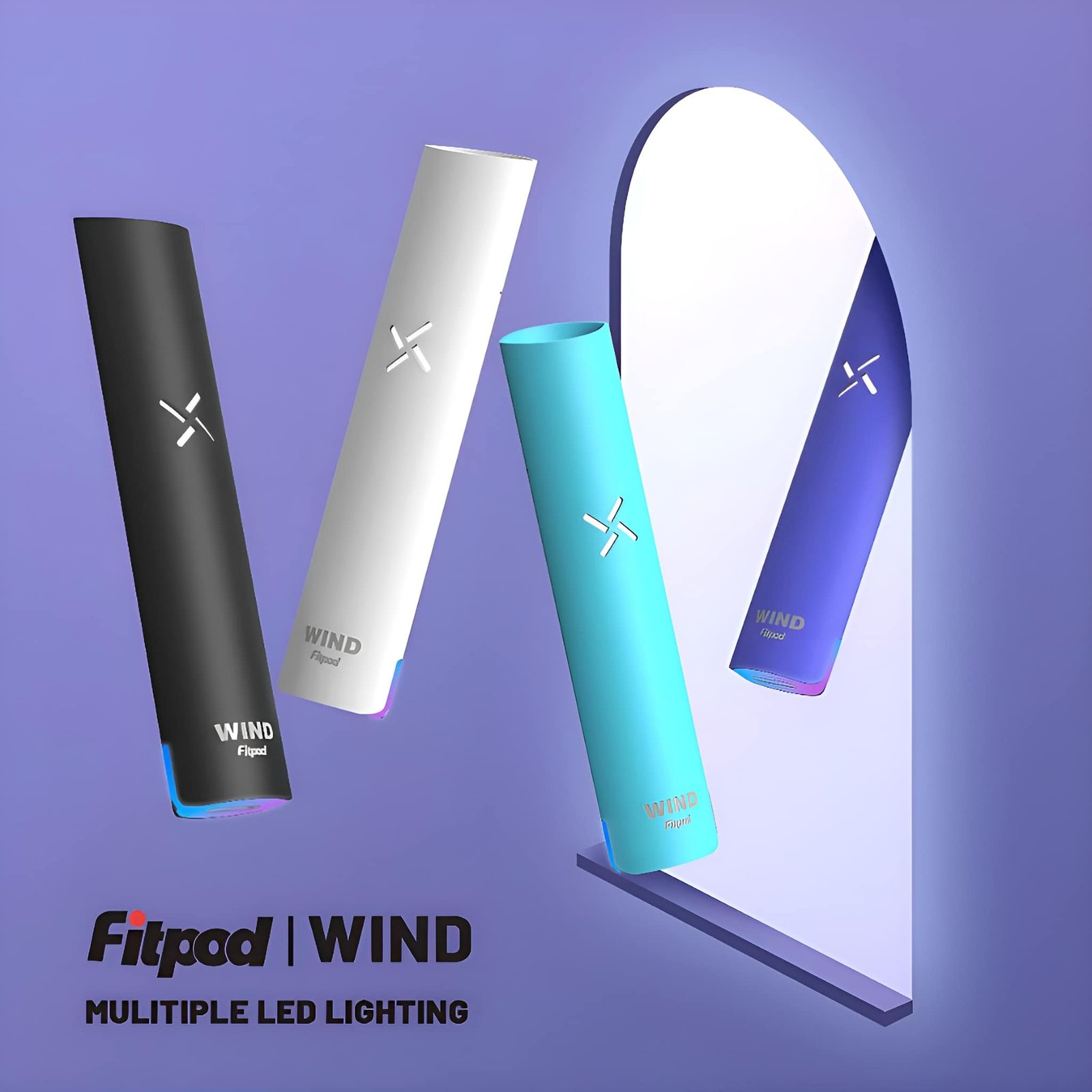 Fitpod Wind 氣流桿 一代發光主機 四檔調節 通配一代煙彈 1 Fitpod Wind 氣流桿 一代發光主機 四檔調節 通配一代煙彈 商品圖片 3