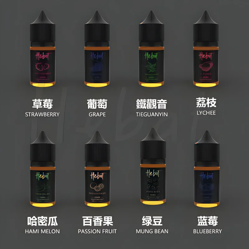 HEBAT 喜貝小煙油 30ML 50mg 系列|高濃度鹽丁煙油 多種果香冰感口味推薦 2 HEBAT 喜貝小煙油