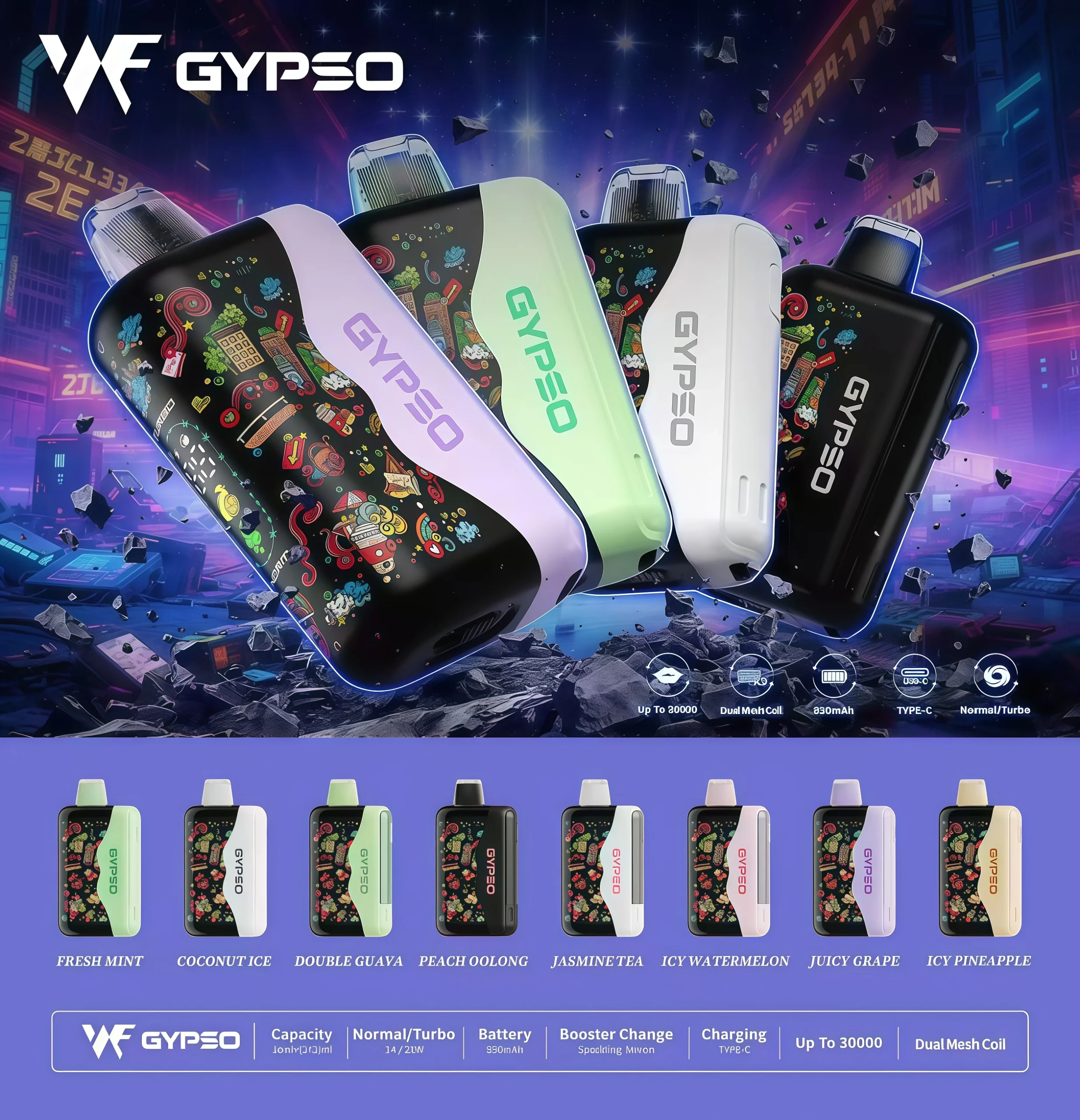 GYPSO-30000-puffs拋棄式電子煙-scaled-1.webp GYPSO 30000 puffs拋棄式電子煙 scaled 1